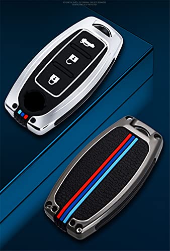 MELTSUN Autosleutel beschermhoes, Fit voor nissan juke leaf micra k12 note patrol qashqai j11 j10 tiida versa x-trail… - Image 4