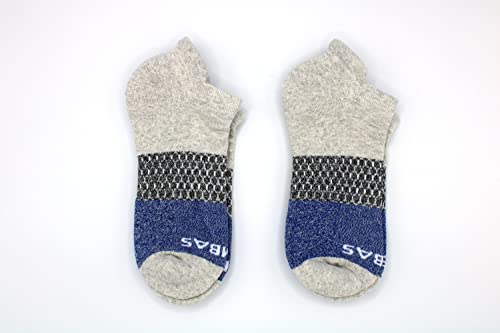 Bombas Women's Originals Ankle Socks, (Grey/Blue)4