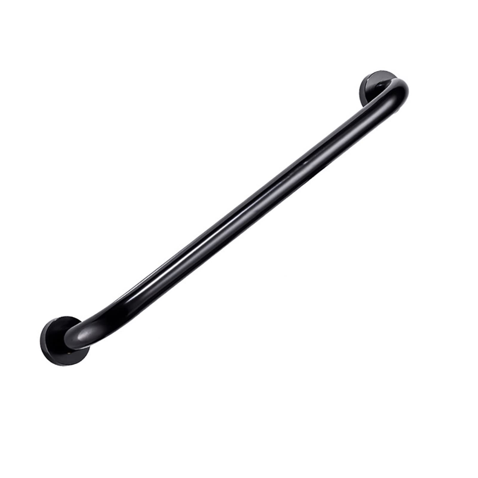 Barra de agarre para baño, Barra de Agarre Pasamanos de Baño Soporte de Seguridad Antideslizante de Aluminio Negro Barras de Agarre Manija Ducha Seguridad Bañera Riel Inodoro for Personas Mayores(40cm