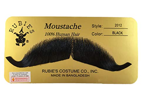 Rubie's Costume Co European Moustache Dark Grey Costume - //coolthings.us