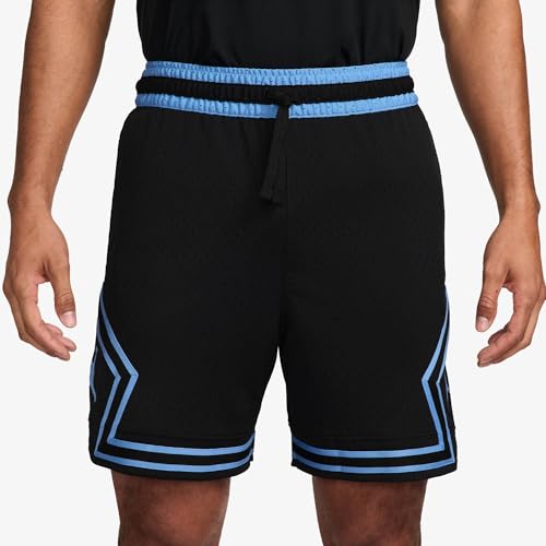 Nike Jordan Dri-Fit Sport Diamond Pantalones Cortos para Hombre, Black/Legend Blue/Legend Blue, S