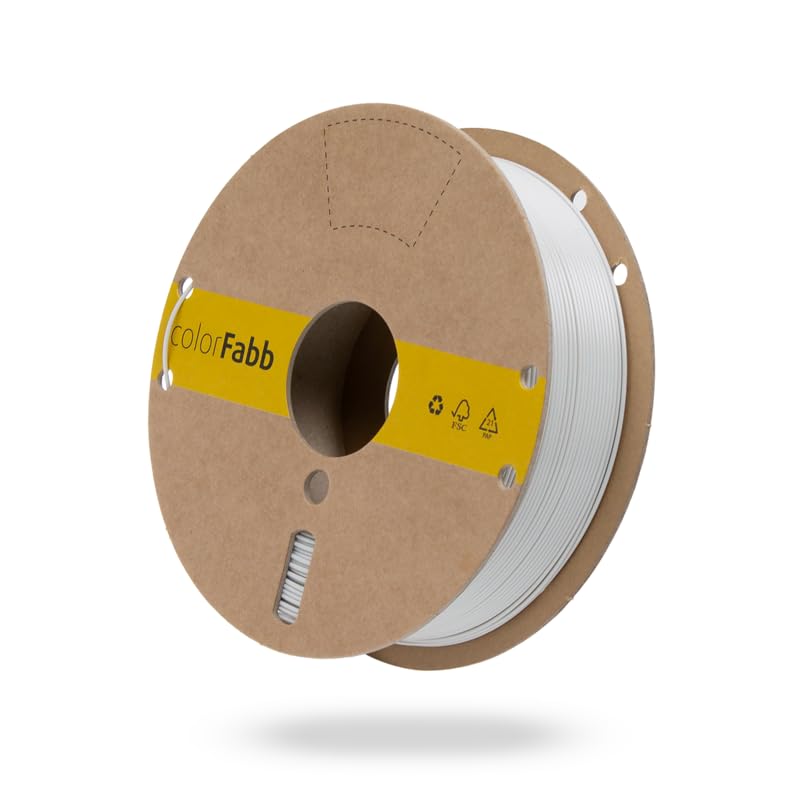colorFabb PETG Economy Light Gray 3D Print Filament,1.75mm,2200g