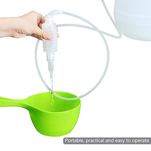 NATEE 2pcs 1,73m Siphon à Vin Tube Filtre Réutilisable Tuyau de Siphon en Plastique Qualité Alimentaire Fabrication de Bière, Filtrer de Vin Transparent - Image 6