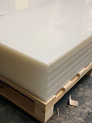 Image of Acrylic Plexiglass Sheet 1 /8 inch Thickness Clear Pack of 6 Pieces (1 /8 inchX12 inchX12 inch (6 Pack))