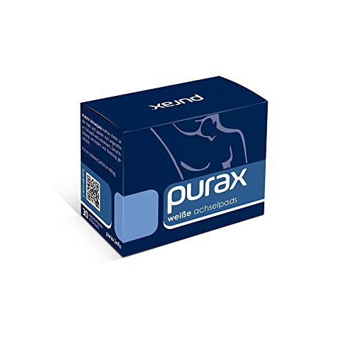 PURAX Underarm Pads - bianco, sensibile