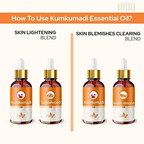 Image of Crysalis Kumkumadi Oil(Crocus Sativus)100% Pure & Natural Undiluted Essential Oil Organic Standard Perfect For Skin Care & Hair Minimizes, Pimples, Spots, Blackheads, Face Wrinkles, Fine Lines -100ML