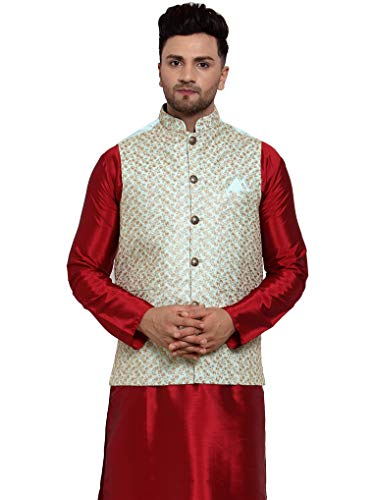 Image of Jompers Men Embroidered Waistcoats /Nehru jeckets.