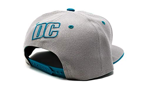Gorra Snapback Washington DC baseball plana gris/verde miniatura 4