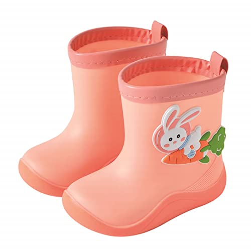 sfdgfhyf Kids Rain Boots Toddler Rain Shoes Children 𝐰aterproof Boots for Boys and Girl Water Boots