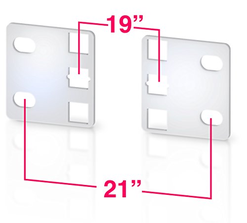 TECHLY Professional 103434 Coppia staffe