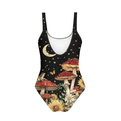 Image of YEXIATODO Kids One Piece Swimsuit for Teen Girls Womens Bathing Suit High Waist Bikini Set Girls Swimsuit for 7-18 Years Old