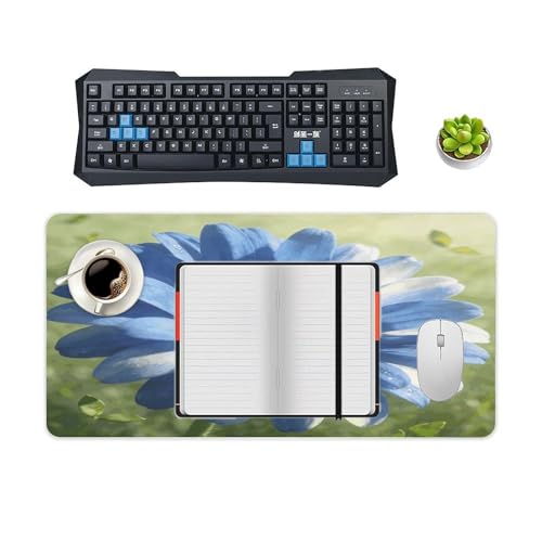 Alfombrilla Blue Daisy Desk Pad 30x60 cm Antideslizante miniatura 4