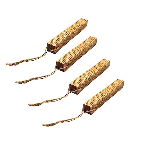 Portable Fire Starter 4 Pack Large Pine Fire Starter Blocks Easy Ignition for Camping