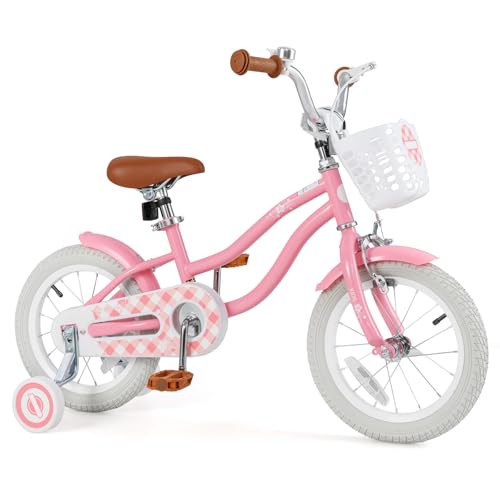 Image of BABY JOY Kids Bike, 12 14 16 18 20 Inch Boys Girls Bike w /Removable Basket