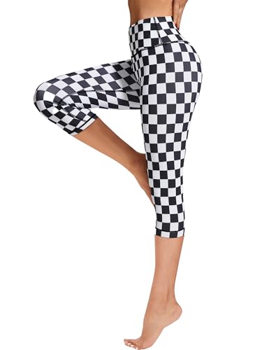 Leggings estampados de yoga con fibras elásticas de alta resistencia para mujer