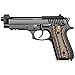 Guuun G10 Grips for Taurus PT92 Grip Compatible with PT 92/99/100/101 and Decocker Crosshatch Texture - Orange/Black