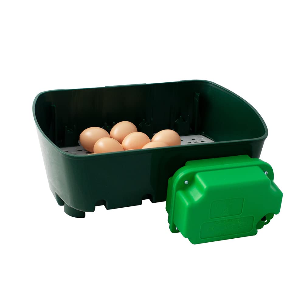 Incubadora digital ET12 con unidad giratoria OVOMATIC - River Systems - Capacidad 12 huevos de tamaño mediano o 48 pequeños
