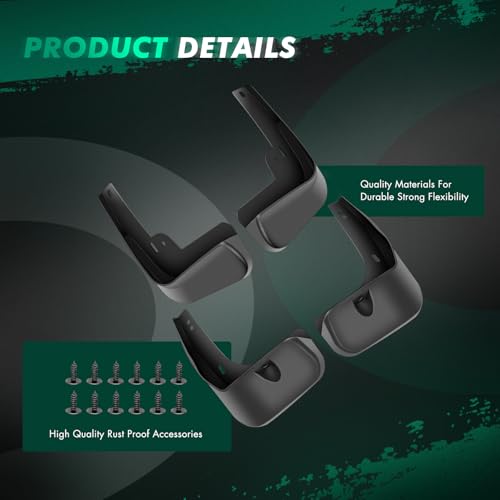 Image of SCITOO Mud Flaps Fit for Hyundai Elantra 2011-2016