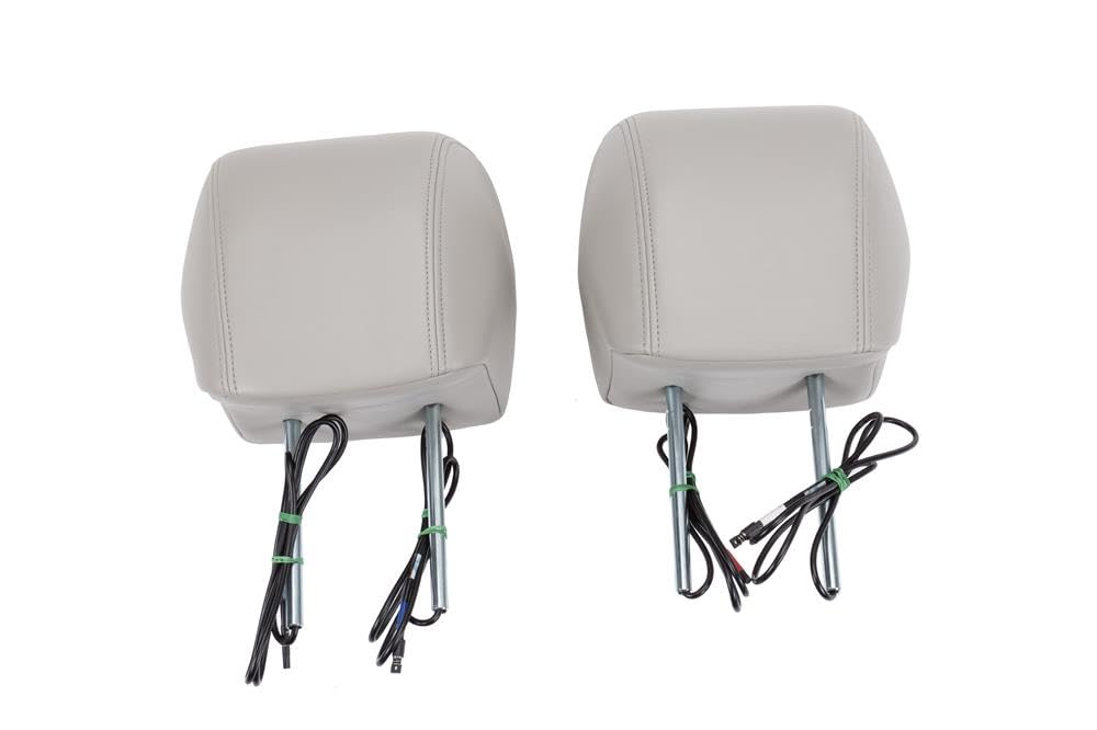 GM Accessories 23139995 Rear-Seat Entertainment System with DVD Player in Light Titanium Leather