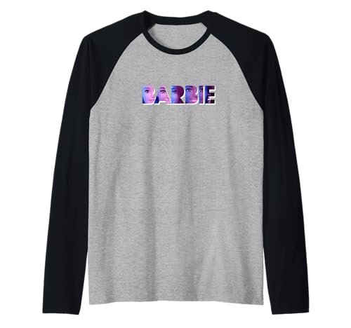 T-shirt Barbie Dolls Logo Raglan Idéal pour Sorties entre Amis