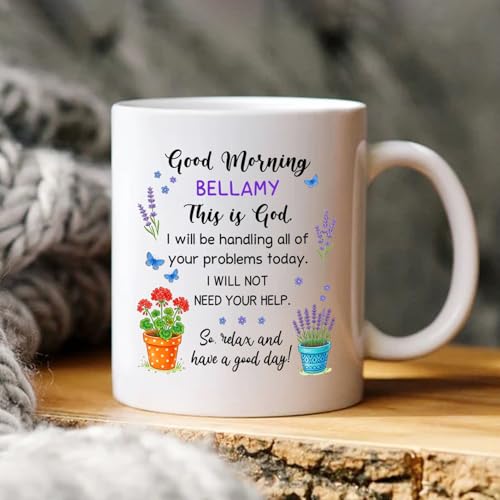 Taza de cerámica personalizada con versículo bíblico 11oz miniatura 5