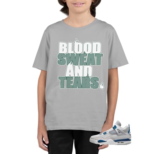 Kids (Youth) Shirt to Match Jordan 4 Oxidized Green Boy's Graphic Tee