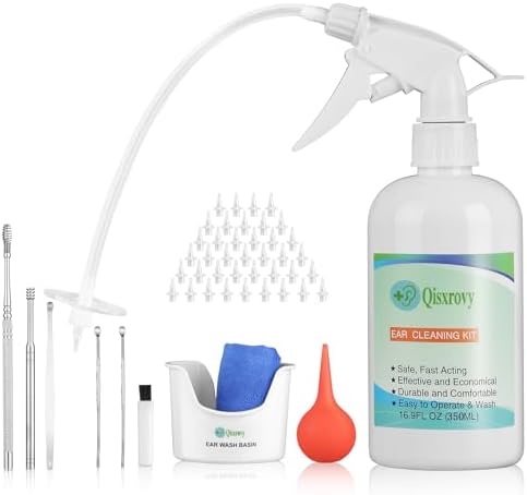 Ear Wax Removal Tool, Ear Cleaning Kits Safe Ear Irrigation Kit E...