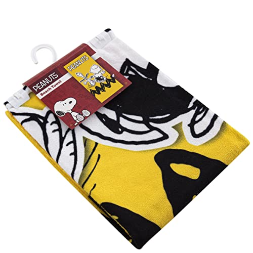 Northwest Beach Towel, 30" X 60", Peanuts Charlie Brown Stripe #TOP2