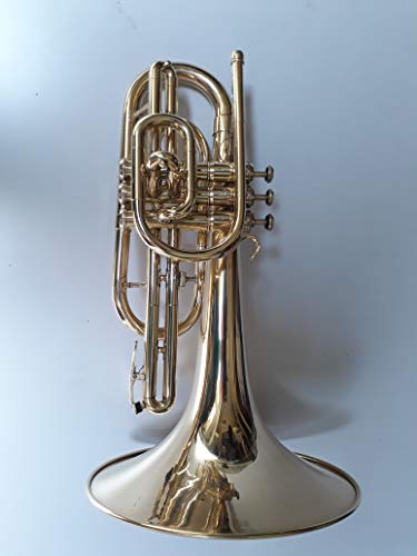 OSWAL MARCHING MELLAPHONE BRASS FINISH