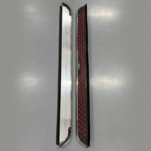 Estribos 2pcs Dodge Durango 2018-2025 aluminio y plástico miniatura 2