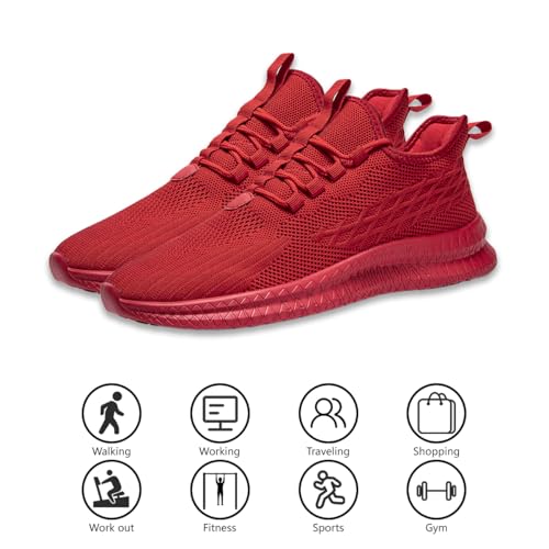 Image of DLWKIPV Womens Walking Shoes Slip On Sneakers Tennis Shoes Running Sport Workout Gym Shoes Athletic Non Slip Lightweight Breathable Fashion Casual Shoes for Travel Work