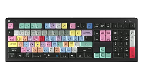 LogicKeyboard ASTRA 2 Series PC Wired Backlit Keyboard for...