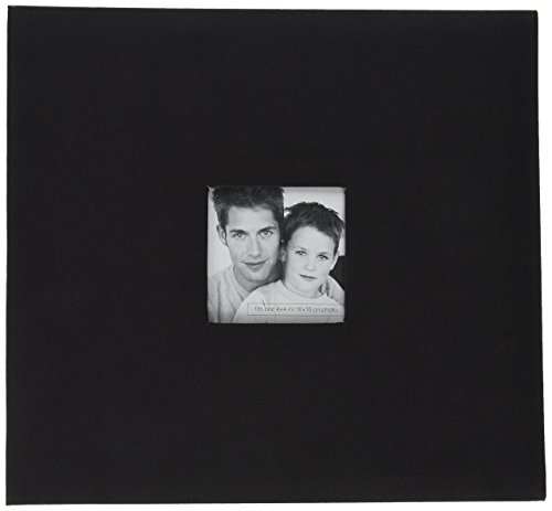 Image of MCS 13.2x12.5 Inch Scrapbook with 12x12 Inch Pages, Black (866115)