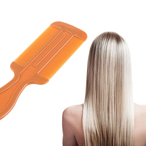 Peine para cabello con dientes finos y mango largo miniatura 3