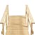 7' Wooden Garden Bridge with Safety Rails, Rustic Footbridge for Ponds, Creeks, Streams, and Walkways, Natural Wood Finish, Outdoor-Ready, Max Load 396 lbs, 84.75" L x 28.75" W x 21.75" H