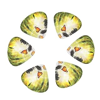 Relaxation avec pierres de massage dans l’eau avec médiators en bambou pour guitare basse électrique acoustique (12 pièces) - Les Beatles, Paul McCartney, John Lennon, RIngo Starr, George Harrison Relaxation avec pierres de massage dans l'eau avec médiators en bambou pour guitare basse électrique acoustique (12 pièces) – Image 2