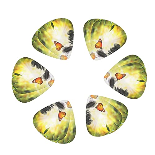 Relaxation avec pierres de massage dans l’eau avec médiators en bambou pour guitare basse électrique acoustique (12 pièces) - Les Beatles, Paul McCartney, John Lennon, RIngo Starr, George Harrison Relaxation avec pierres de massage dans l'eau avec médiators en bambou pour guitare basse électrique acoustique (12 pièces) – Image 3