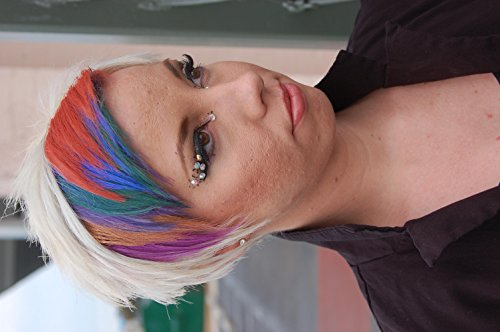 Spray temporal para cabello Touch up color azul miniatura 6