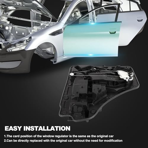 Image of SCITOO Power Window Regulator and Motor fit for 2008 2009 2010 2011 2012 2013 for Jeep Liberty Rear Right Side 748-572