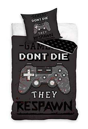 Carbotex Gamer Bed Linen NL201072 135 x 200 cm + 80 x 80 cm