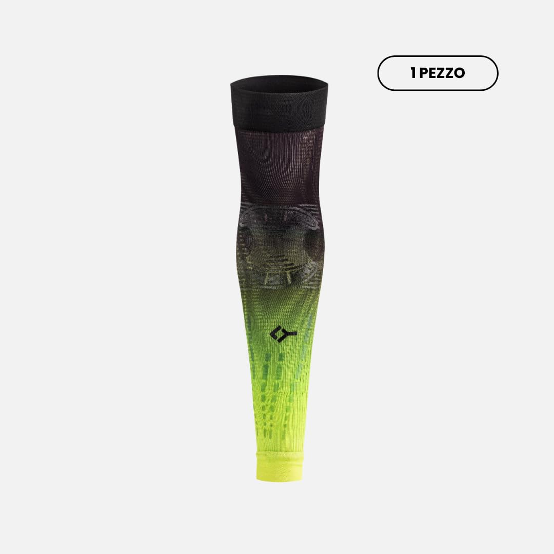 FLOKY 1pc No Strain Evolution Multisport Tennis Padel Basketball - Reduziert Vibrationen, stützt Ellenbogen und Unterarm - Kompressionsmanschette stabilisiert Sehnen Muskeln, Artic, M/L