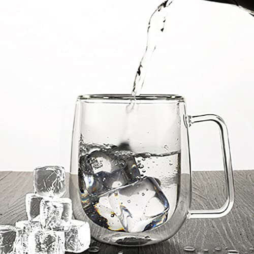 Fdrirect Canecas de Café de Vidro, parede dupla