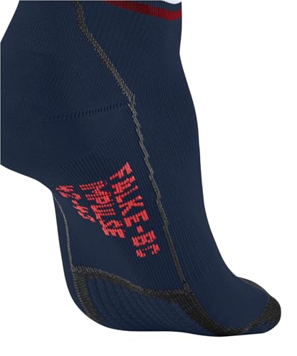 FALKE Unisex BC Impulse Short U Sso Functional Yarn Anti-Blister 1 Pair Cycling Socks, Blue Pond 6598, 4-5