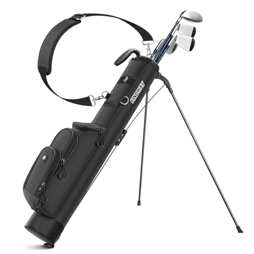 Findway Golf Stand Bag, [Upgraded Generous Space] Small Golf Bag