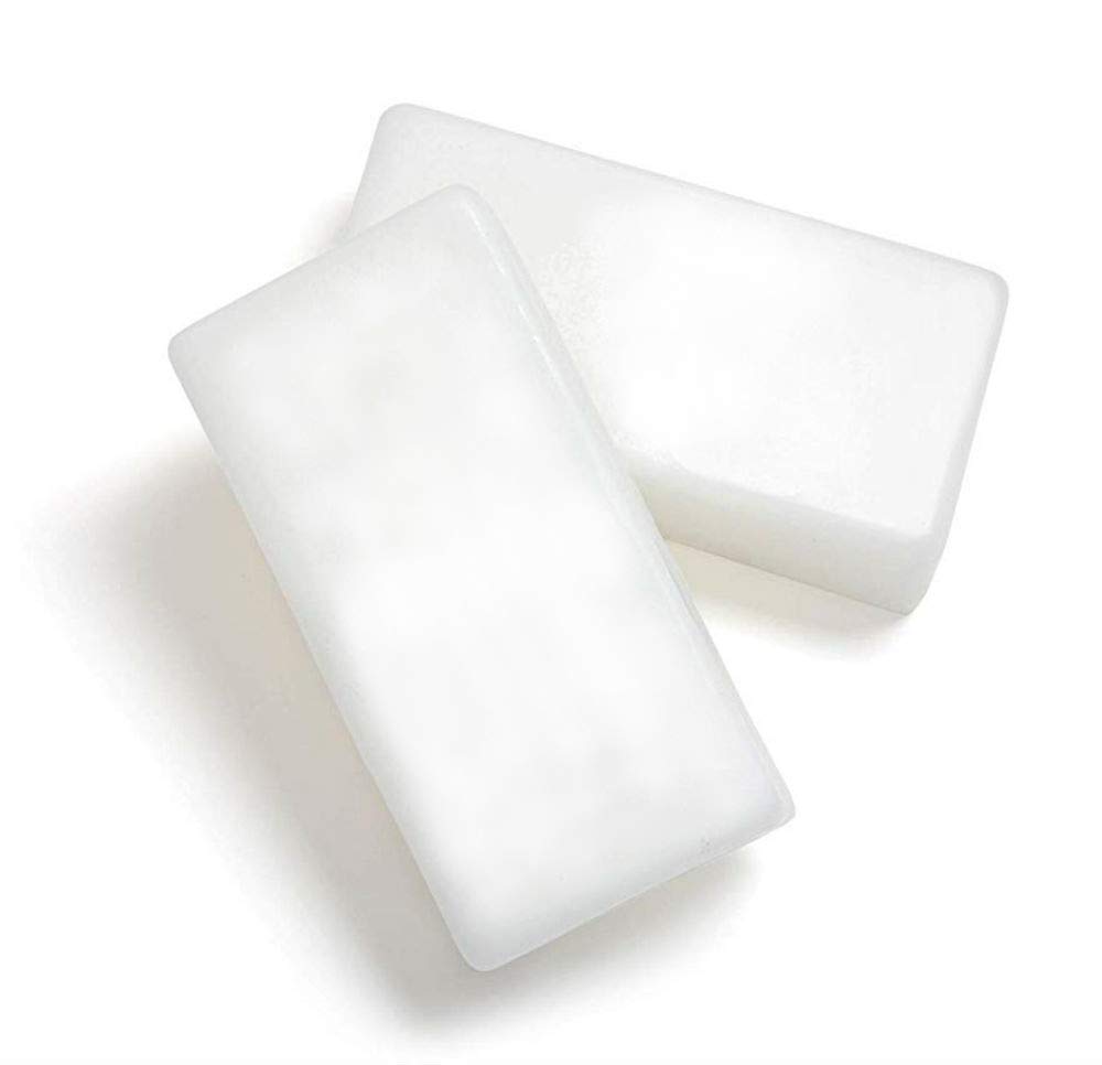 Refined Paraffin Wax In Block | Pillar Candle, Make-Up & Crayon Making | Skin-Softening, Salon & Spa Treatments | Pain Relief | Lubrication & insulation | White (Colorless) Solid (1 KG)