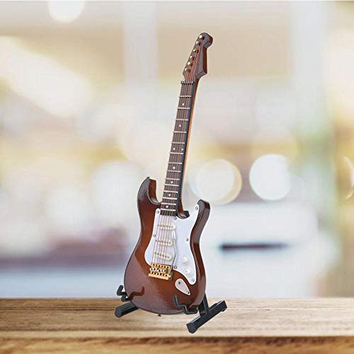 Oumefar Modèle de Guitare Miniature modèle de Guitare en Bois Instrument de Musique de Maison de poupée Petits Ornements… - Les Beatles, Paul McCartney, John Lennon, RIngo Starr, George Harrison Oumefar Modèle de Guitare Miniature modèle de Guitare en Bois Instrument de Musique de Maison de poupée Petits Ornements… – Image 6
