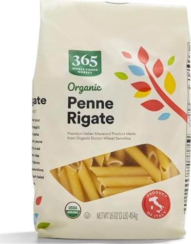 365 by Whole Foods Market, Organic Penne Rigate, 16 Ounce