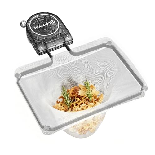 Adjustable Kitchen Sink Strainer with Suction Cups 50 Mesh Bags