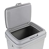 Taylor & Brown 53L/25KG Grey Airtight Pet Food Storage Container Flip Top Locking System Plastic Birds Pet Dog Cat Animal Dry Food Dispenser Bin - Image 6