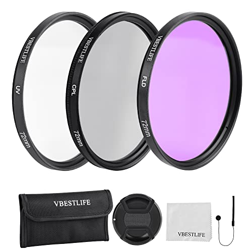 VBESTLIFE 3 In 1 UV CPL FLD �����Y�t�B���^�[�L�b�g �|�[�`�t�� �ʐ^�B�e�^�b�N���Z�b�g (�ӂ��ꂽ)